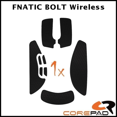 Corepad Soft Grips #772 noir Fnatic BOLT Wireless